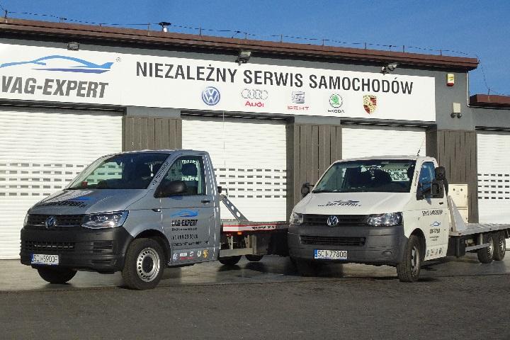 transport samochodu VAG